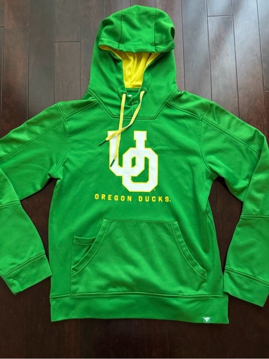 Fanatics Other - Fanatics Men’s Oregon Ducks Green Hoodie Size S Pullover OU Sweater